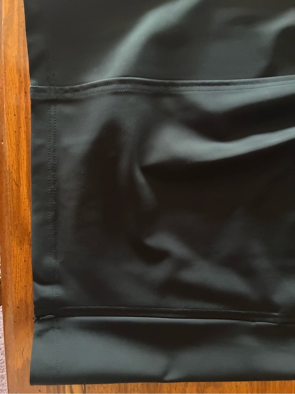 Donna Karan Black Tailored Pencil Skirt with Side Slit - Picture 9 of 14